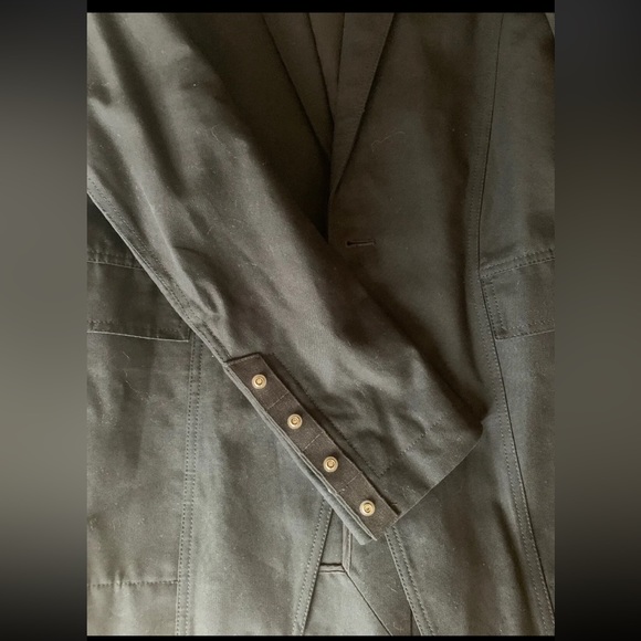 Rick Owens Oversized Cape Blazer Single Breasted Button 38 Unlined Silk Wool - Picture 2 of 8